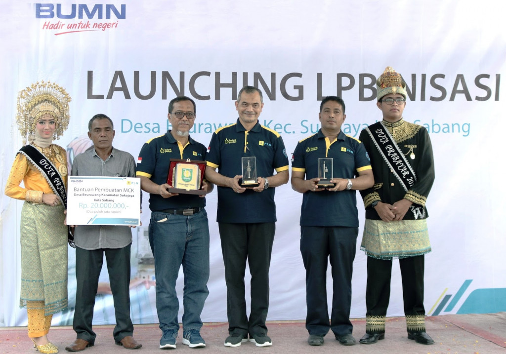 launching 100 % Listrik Prabayar Di Gampong Beurawang 2018